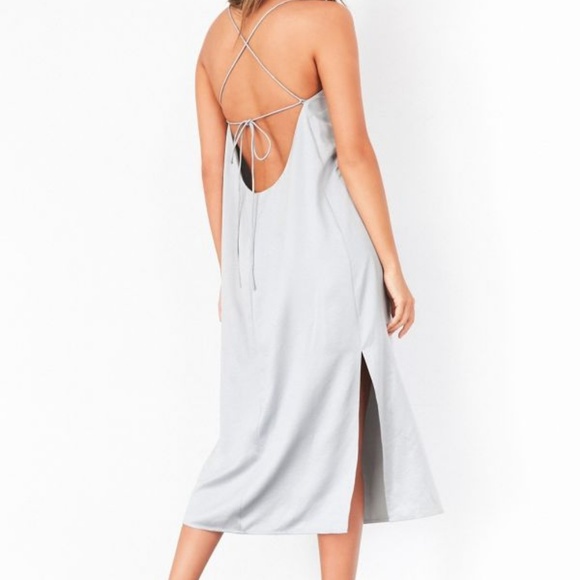 Urban Outfitters Silence + Noice Sadie Satin Midi - Picture 2 of 8